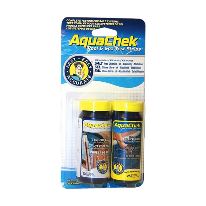 Aquachek Salt Test Strips Chart