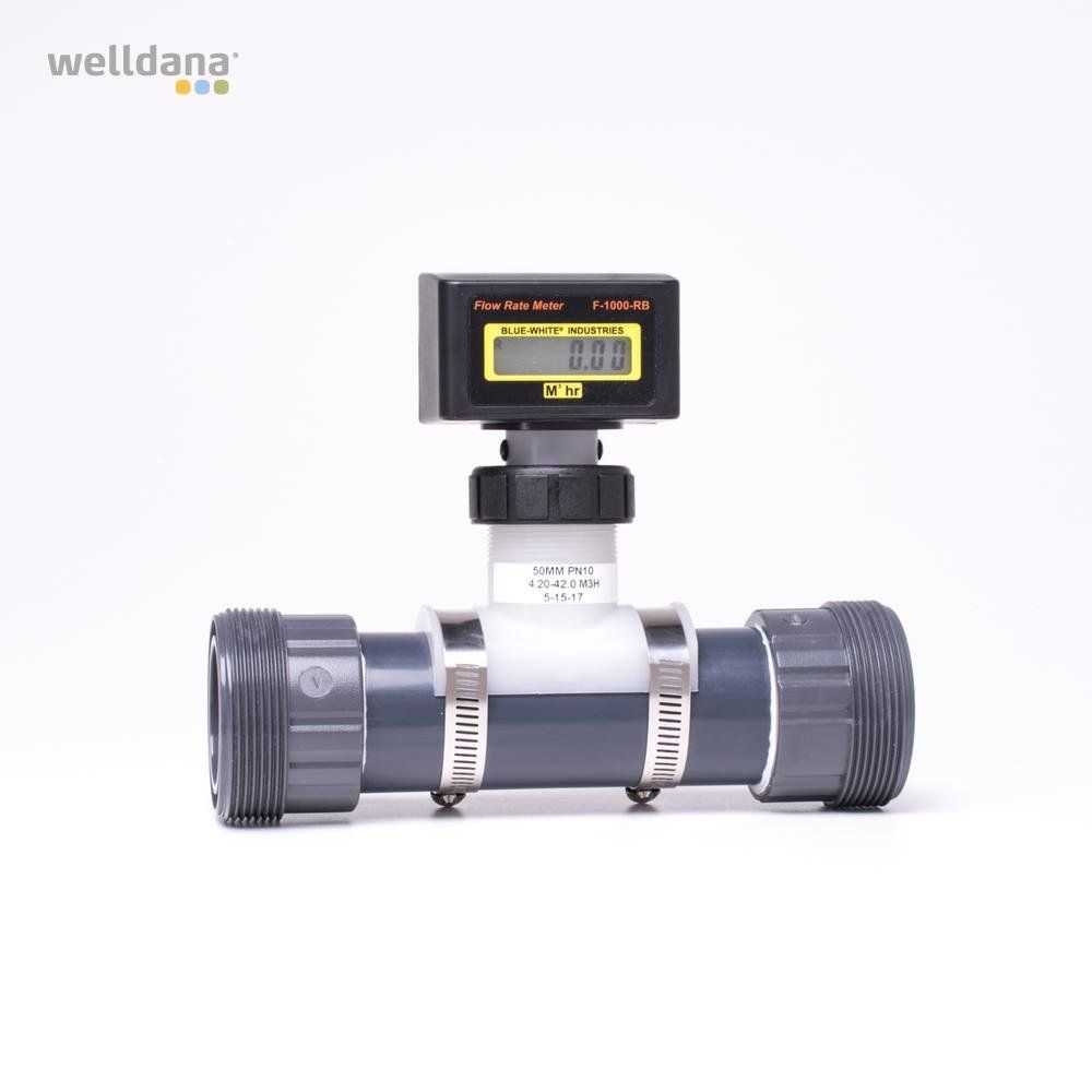 Welldana® digitalt flowmeter Flowmåler til Pool og Spa